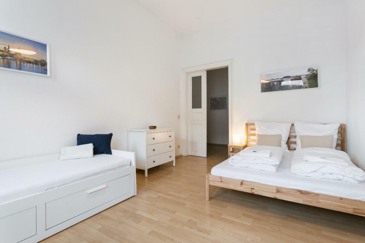 Ruhiges Apartment Am Rande Des Szeneviertels Dresden Eksteriør billede
