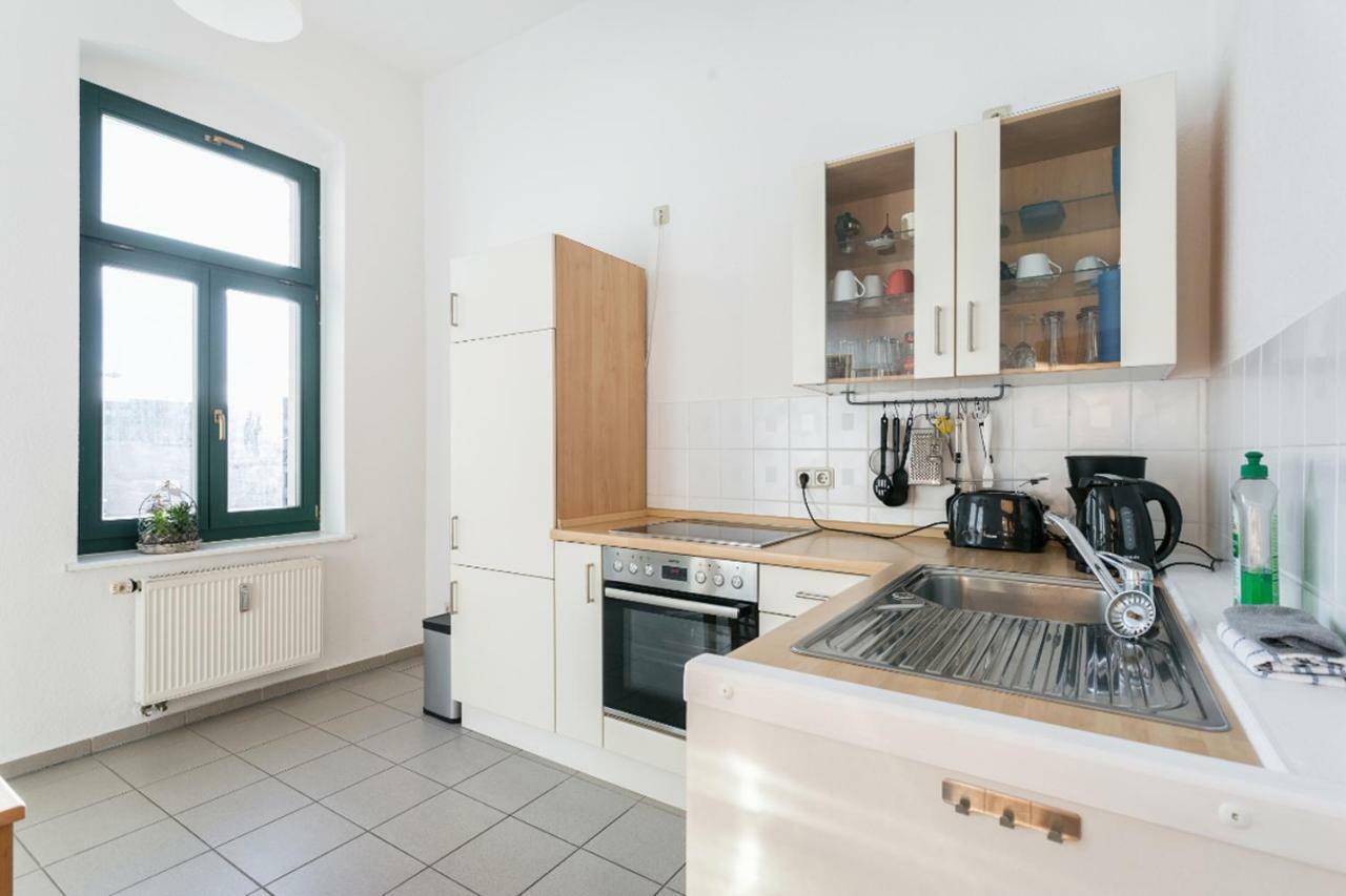 Ruhiges Apartment Am Rande Des Szeneviertels Dresden Eksteriør billede